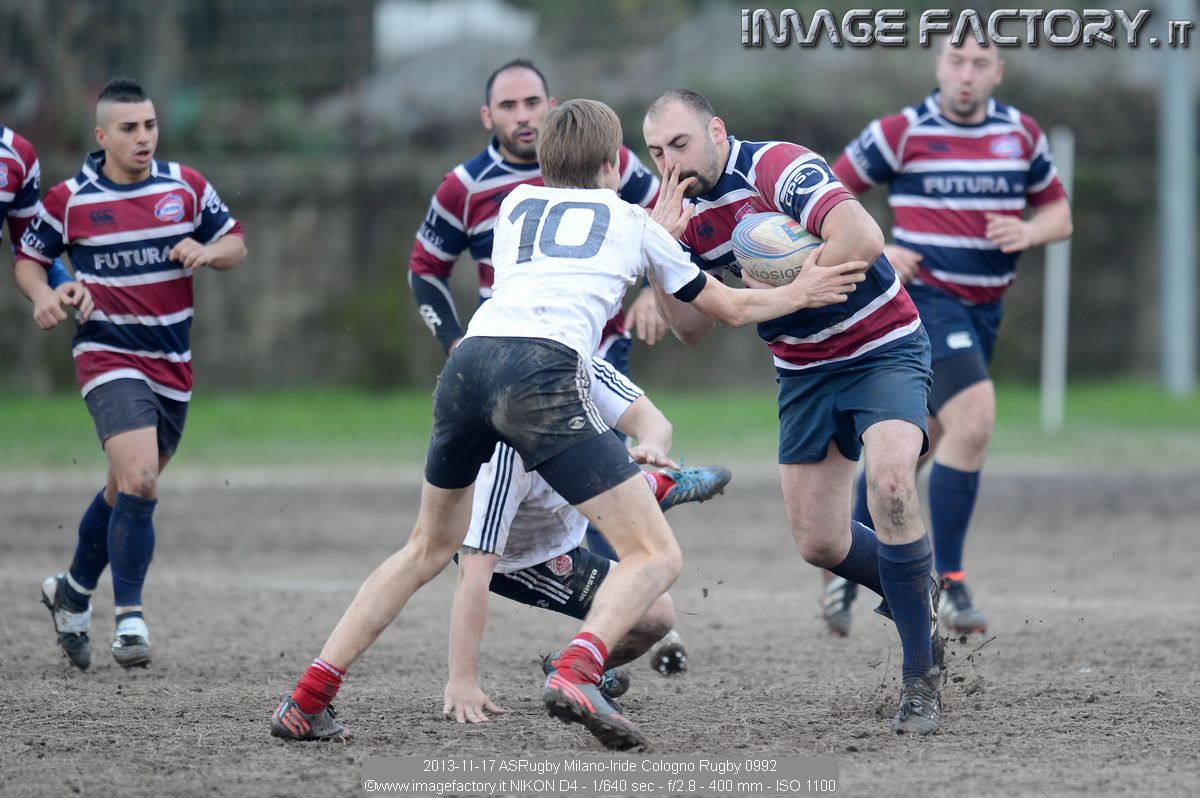 2013-11-17 ASRugby Milano-Iride Cologno Rugby 0992